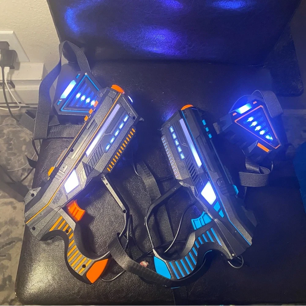 2X Squad Hero Rechargeable Laser Tag Set for Kids, Teens & Adults - Guns & Vests